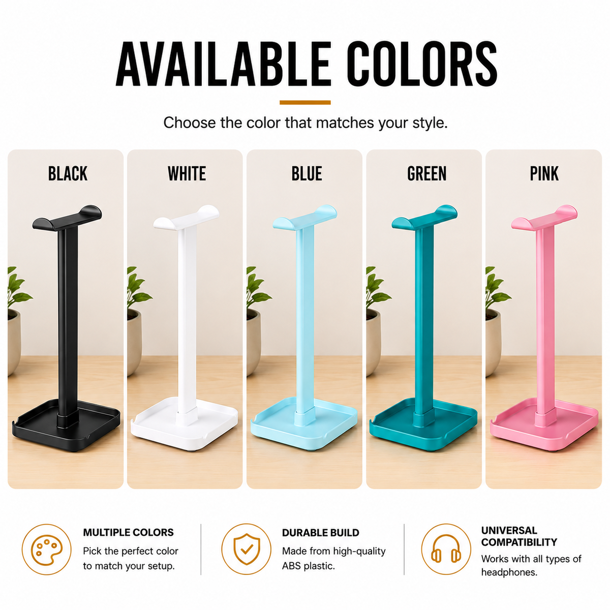 Desktop Headphone Stand